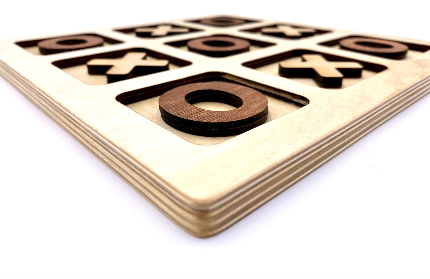 Digital SVG, Ai, DXF Files to Make Tic Tac Toe Game Board Laser Cutting Bonus New Case